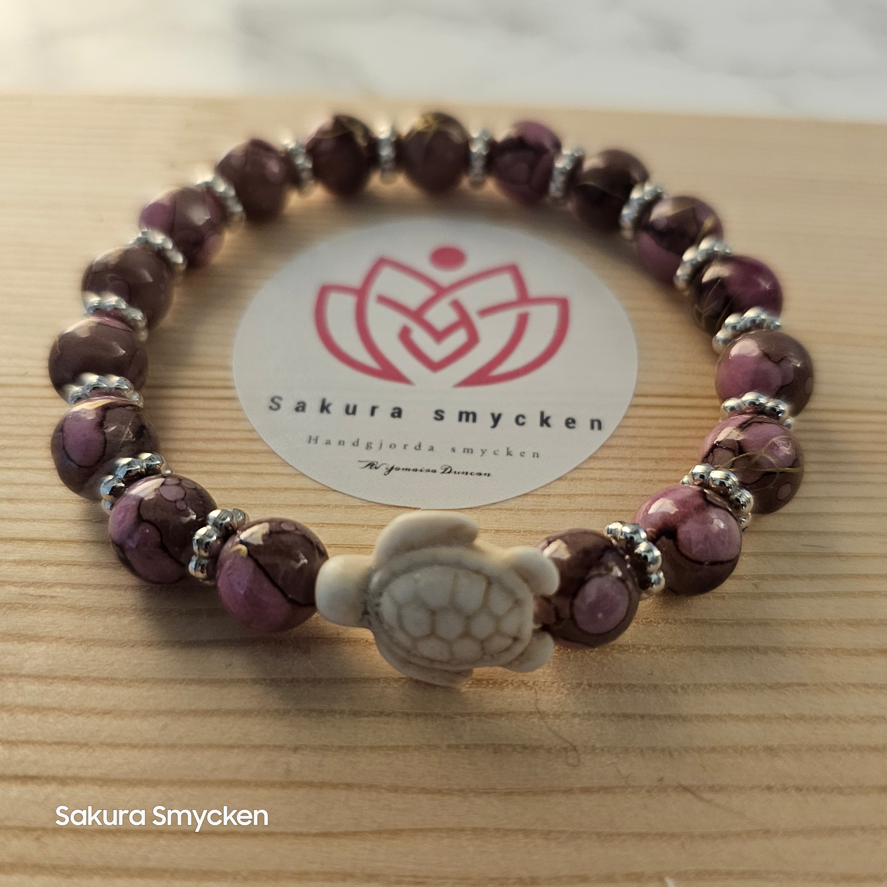 Marmorerad harmoni med sköldpadda