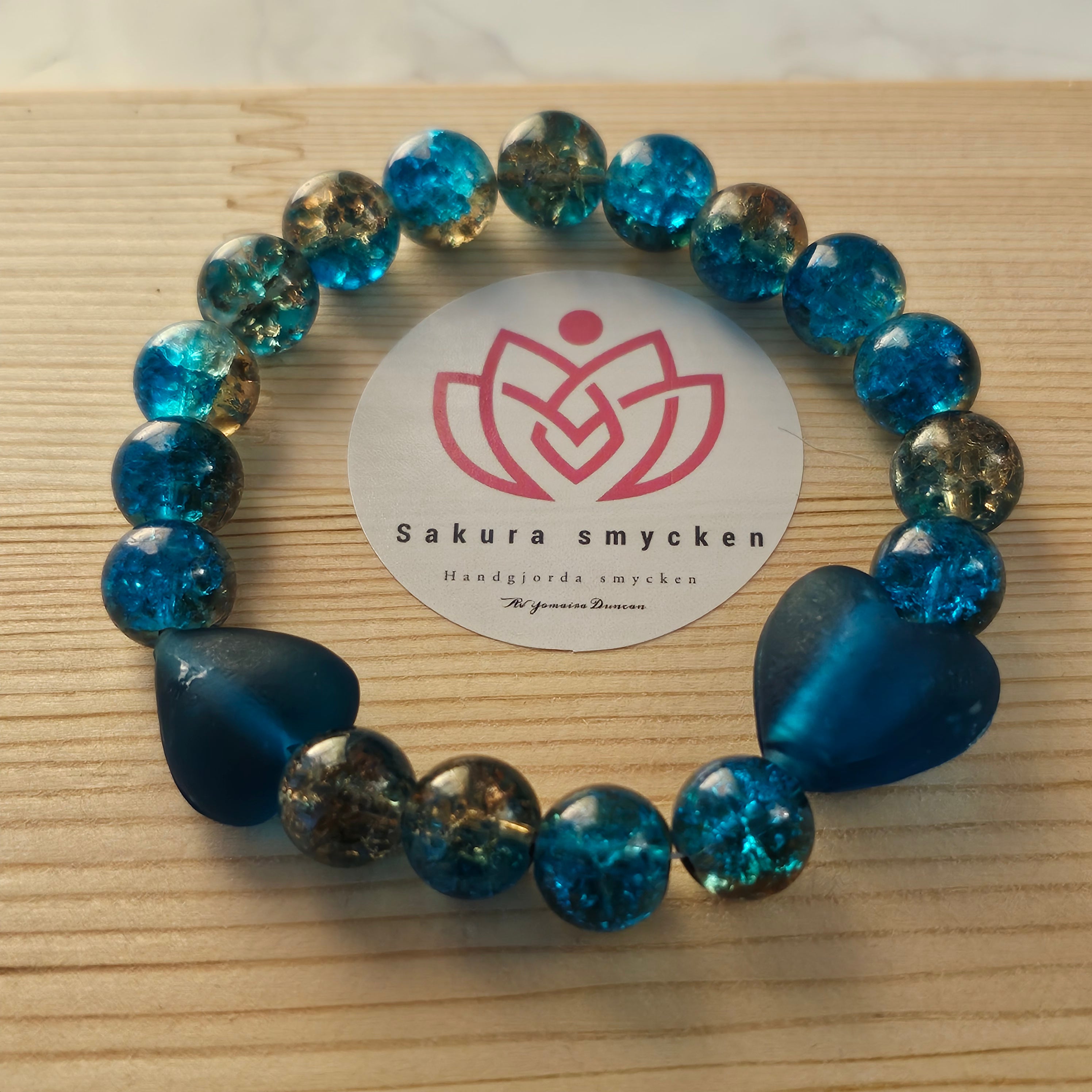 Midnattsblå hjärtan