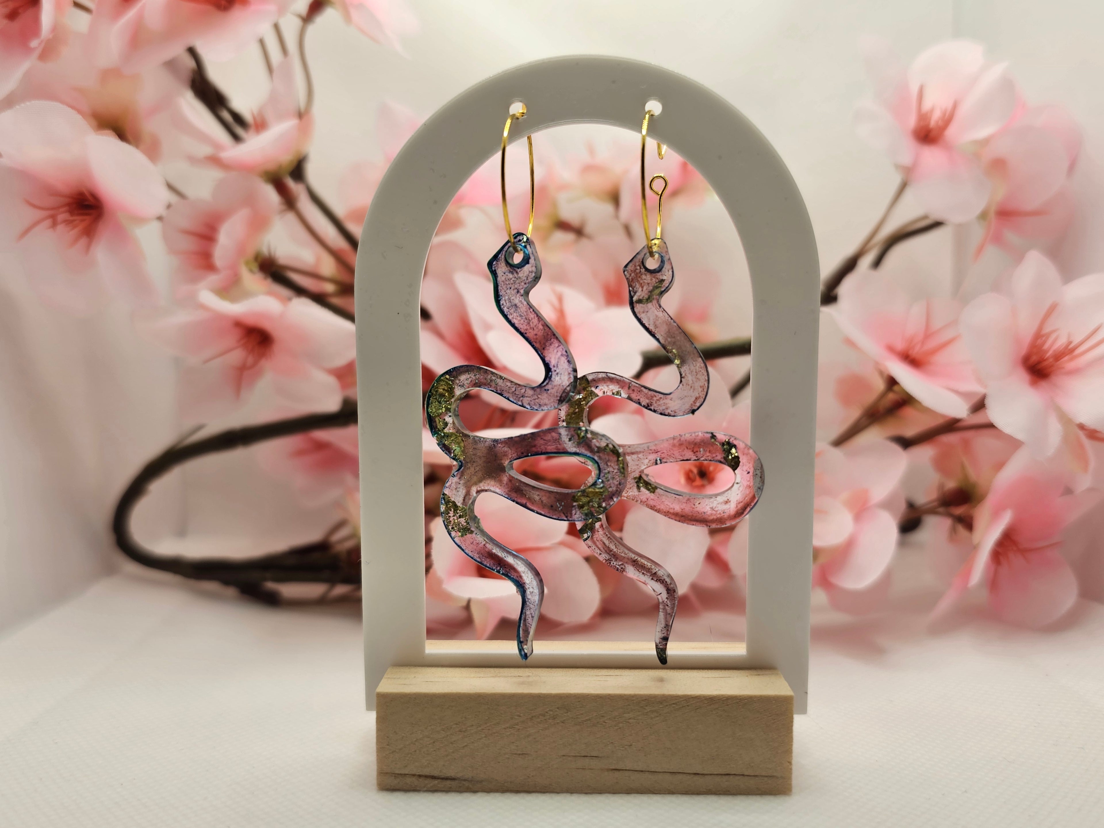 Eteriska Ormörhängen 🐍✨