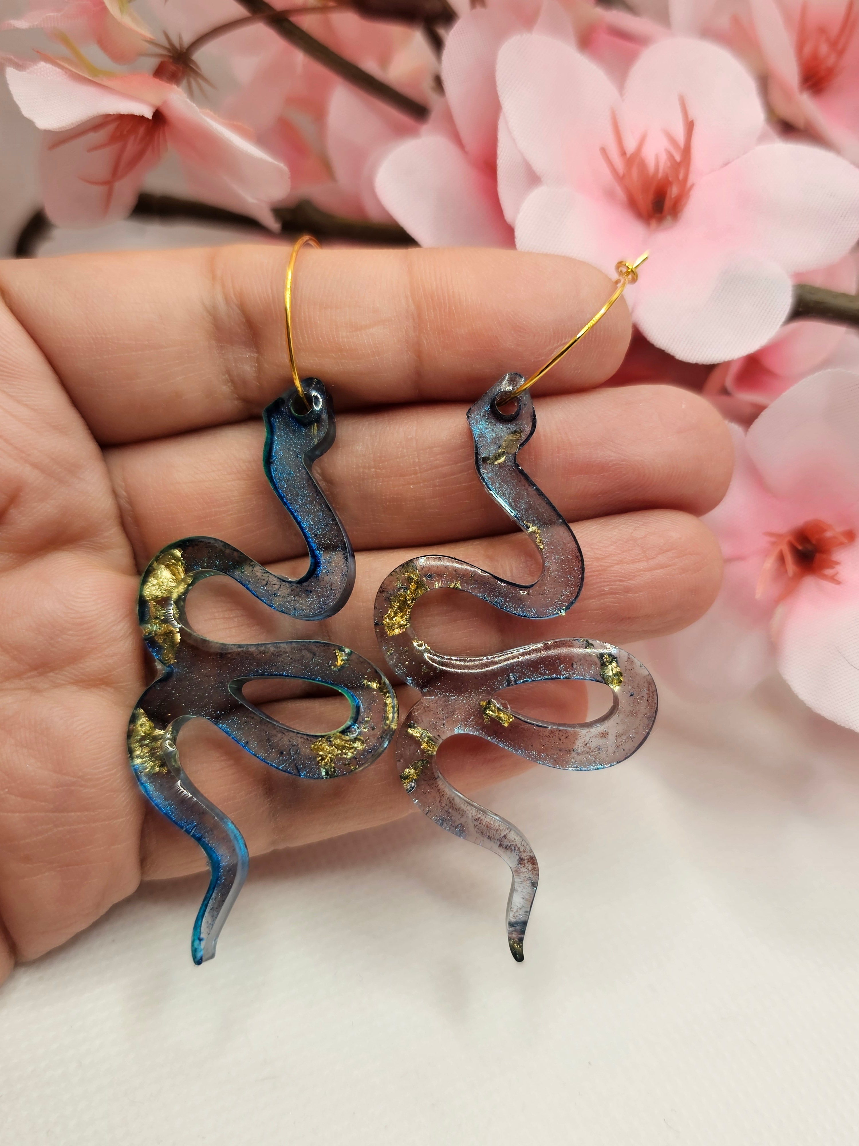 Eteriska Ormörhängen 🐍✨