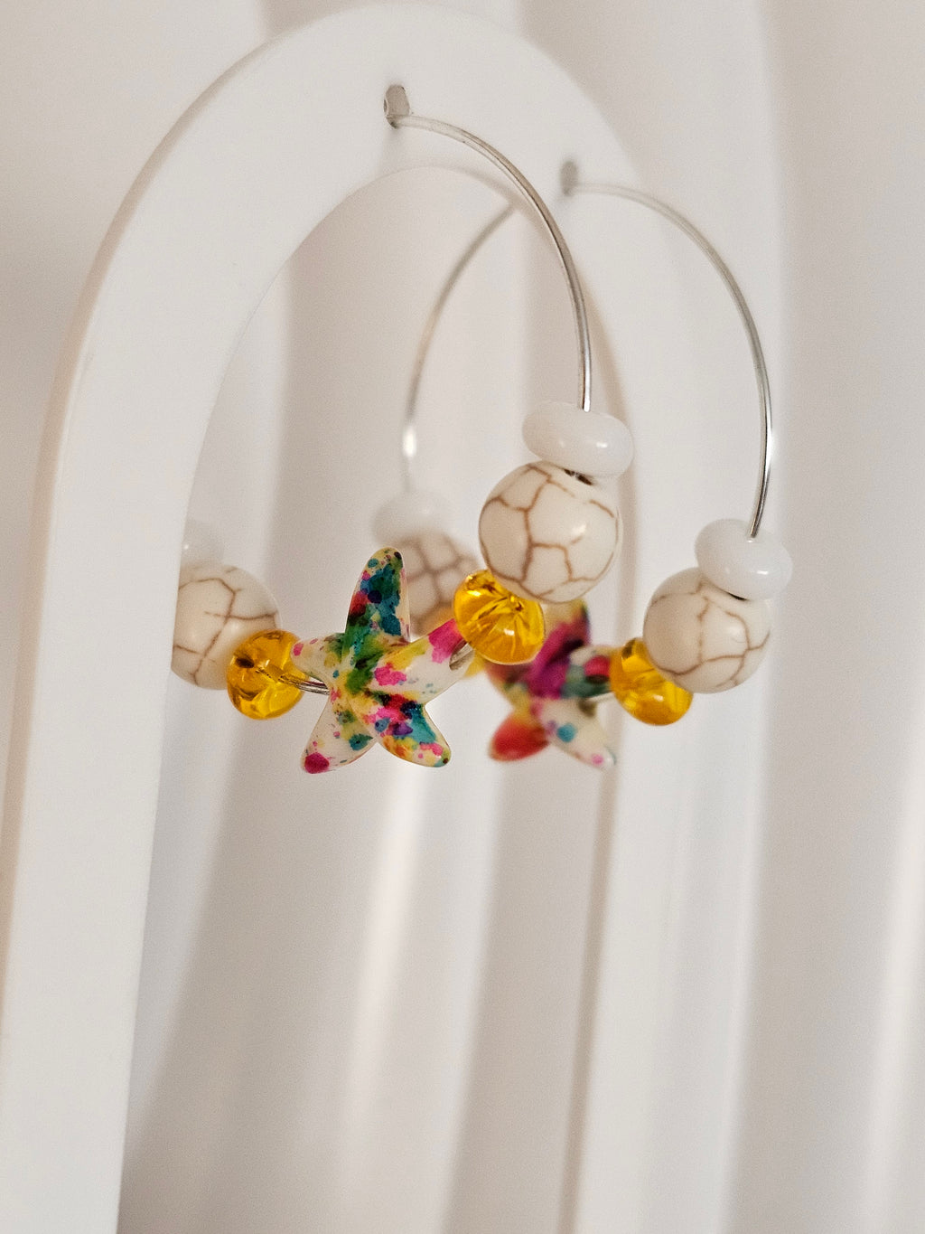 Ocean Sparkle – Handgjorda Hoops