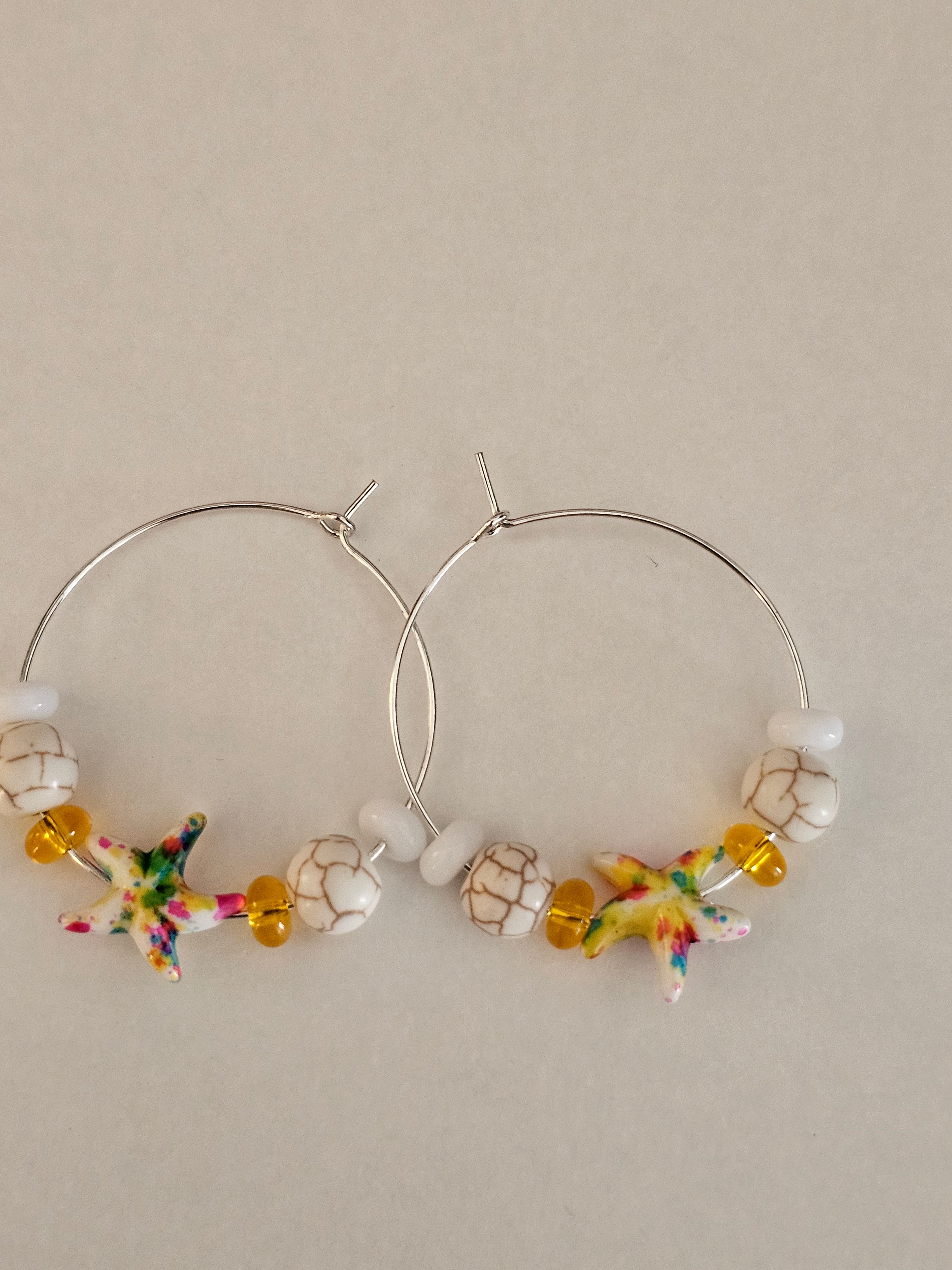 Ocean Sparkle – Handgjorda Hoops