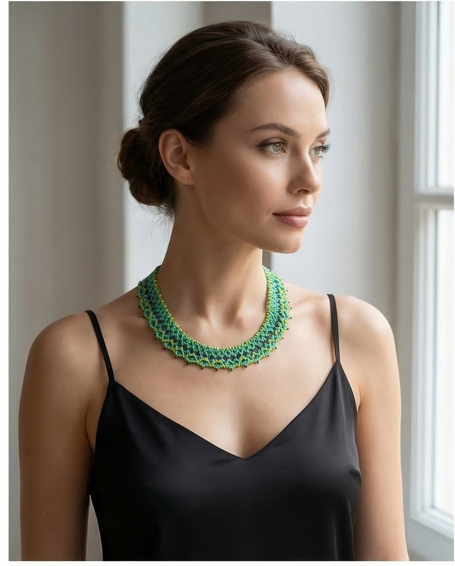 Halsband skogen