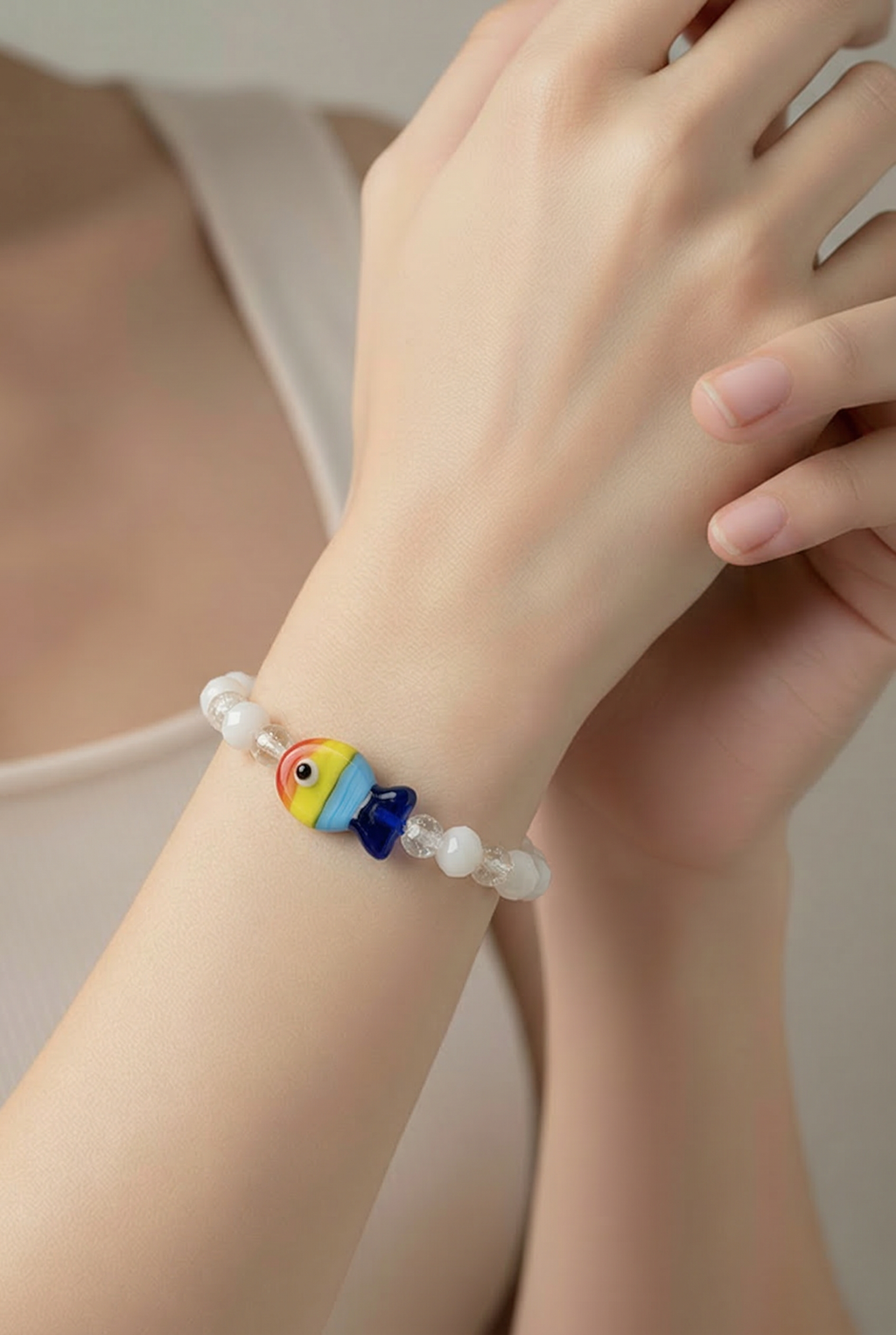 Regnbågsfisk armband