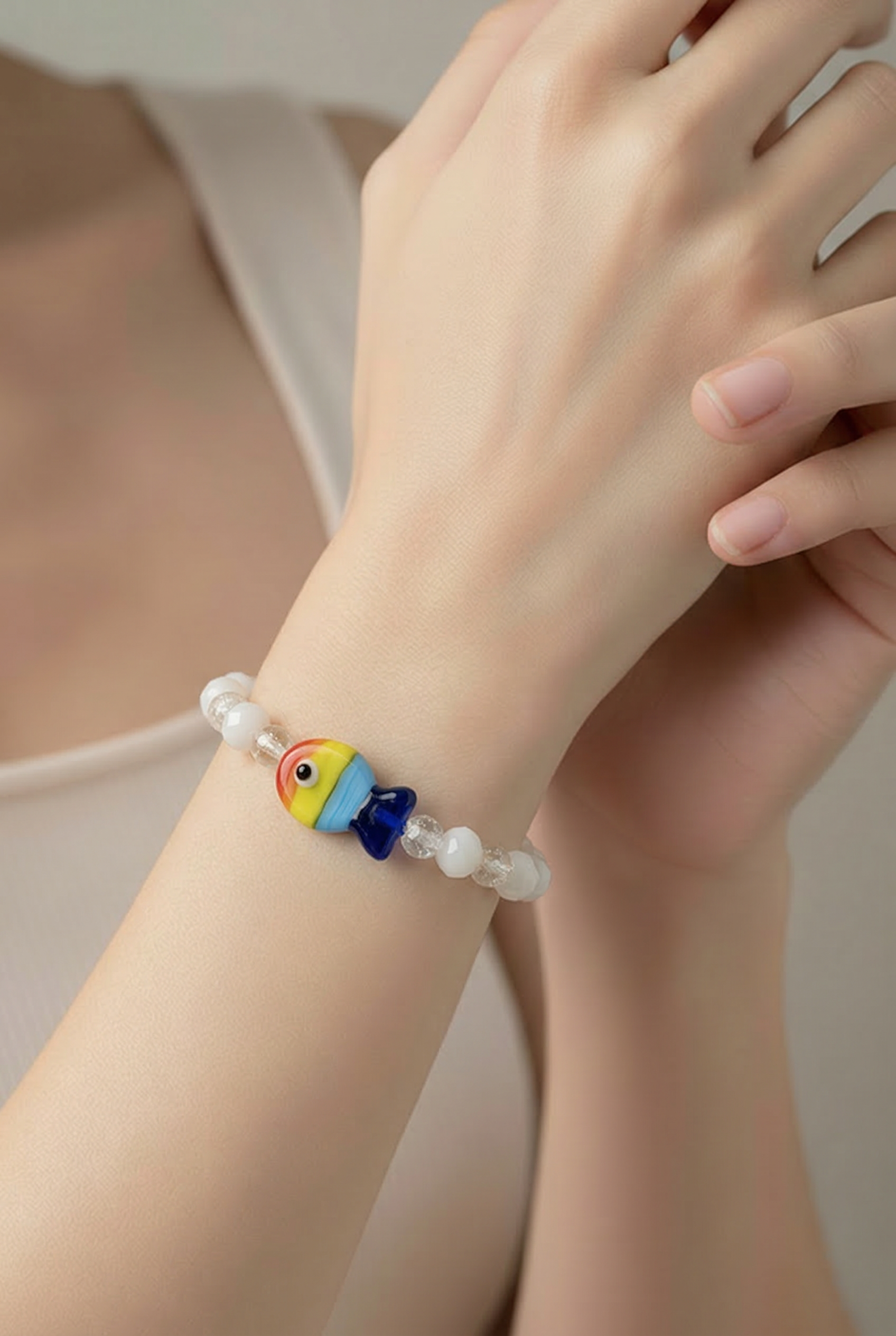 Regnbågsfisk armband